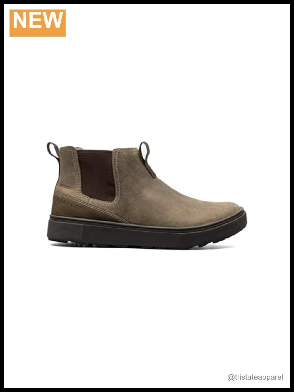 Women's Waterproof Leather Chelsea Ankle Boot Slip-On